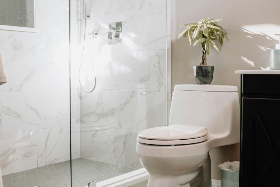 Renovated bathroom