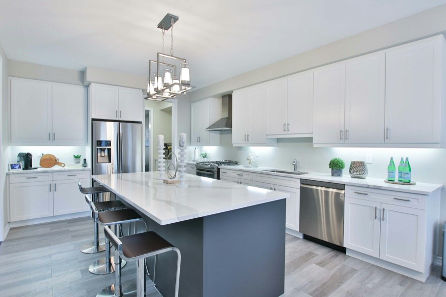 Renovated kitchen